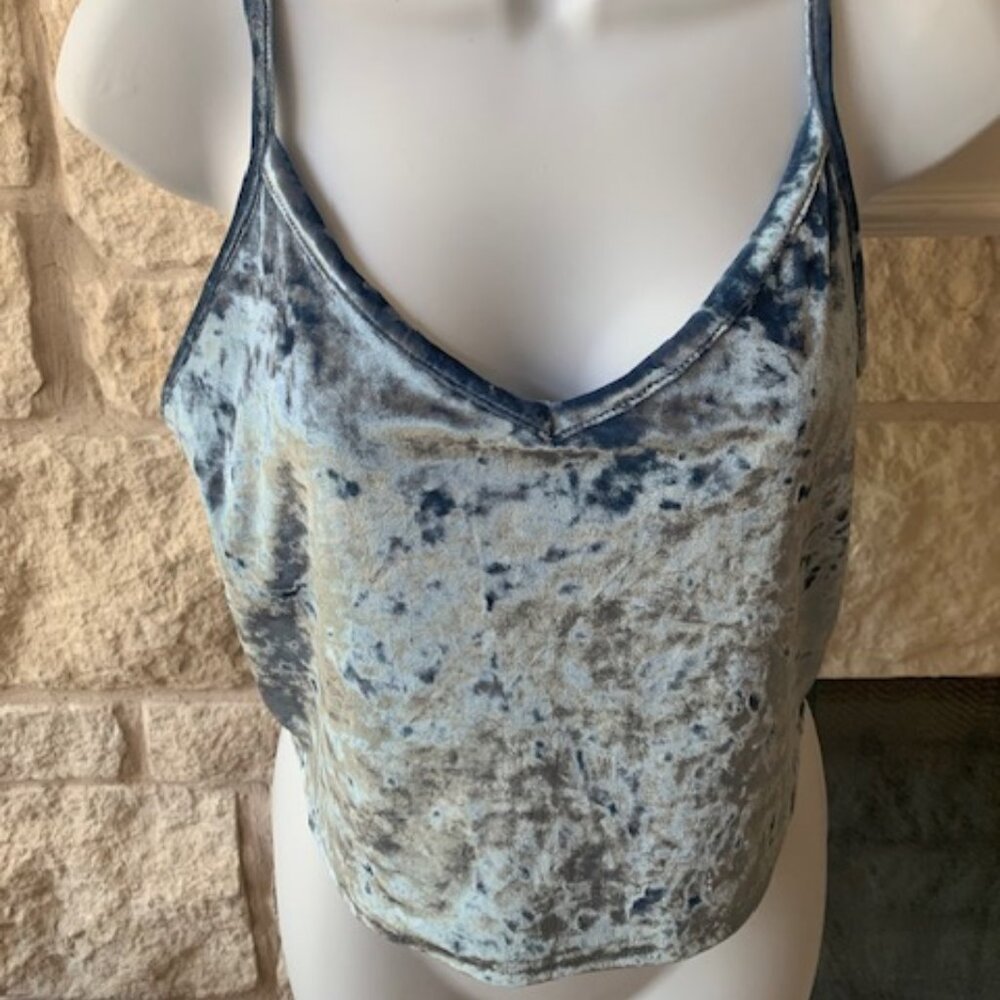 Gently Worn Urban Outfitters - Blue Kimchi Blue Crop Top- Size L